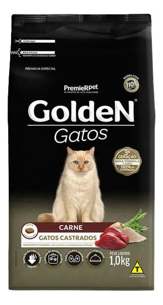 Golden Gatos Castrados 1kg